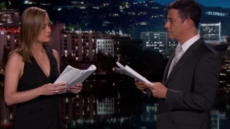 Jimmy Kimmel Reads A Moving Scene From The Emoji Movie With Brie Larson