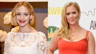 Here’s A Bikini-Clad Jennifer Lawrence And Amy Schumer In A Human Pyramid