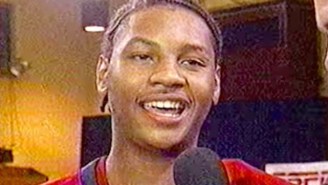 Flashback: Carmelo Anthony Upsets Amar’e Stoudemire In The 2002 McDonald’s Dunk Contest