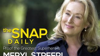 Proof that our greatest superhero is Meryl Streep