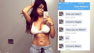 Porn Star Mia Khalifa Taught An NFL Player A Valuable Lesson About Twitter DMs
