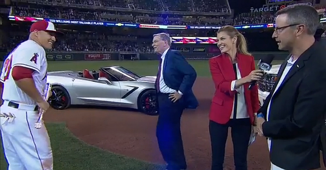 Why do Mike Trout, pro sports MVPs get awarded cars