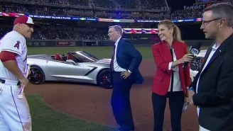 Mike Trout Wins Another Badass Car For Being The All-Star MVP Yet Again