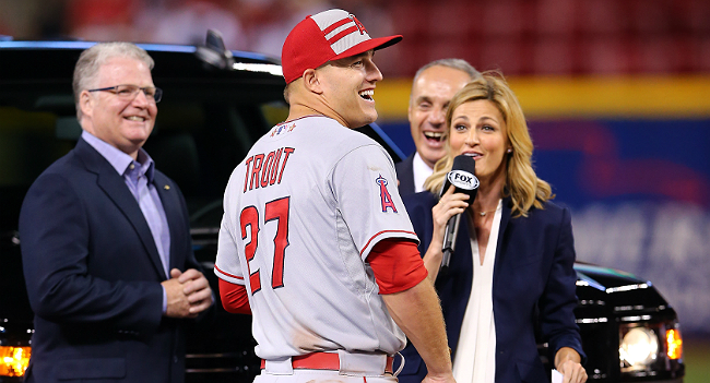 Trout wins back-to-back ASG MVPs, 07/14/2015