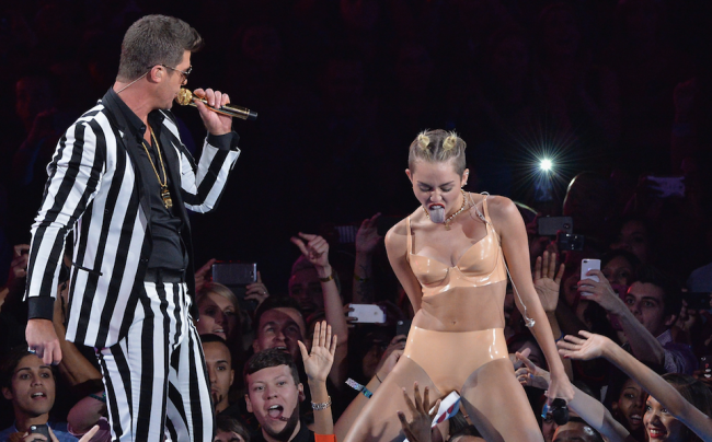 miley cyrus robin thicke