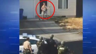 This Guy Allegedly Gave A Naked, Knife-Wielding Banjo Concert During A Standoff