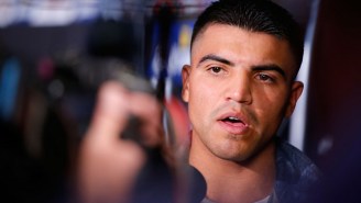 Victor Ortiz Was Arrested For Kicking A Guy During A Fight At The Rose Bowl