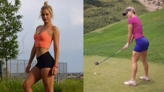 Let’s Find Out Why Guys Of The Internet Are Losing Their Minds For This Coed Golfer