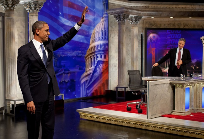 President Barack Obama On The Daily Show With John Stewart