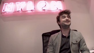 This Is What Happened When Daniel Radcliffe Filled In For The Receptionist At ‘Nylon’ For An Hour