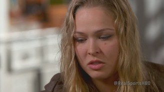 Watch Ronda Rousey Get Emotional As She Talks About Her Dad