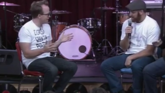 Chris Gethard Geeked Out Hard For WWE’s Sami Zayn, Then Made Everybody Skank