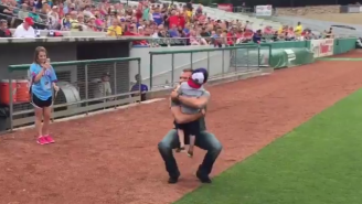 This Military Homecoming At A Minor League Baseball Game Is The Best Thing You’ll Watch Today