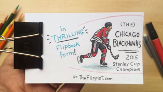 The Chicago Blackhawks’ Stanley Cup Championship Is Even Better In Flip Book Form