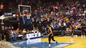 Watch Karl Towns, Andrew Wiggins And Zach LaVine Throw Down Some Monster Dunks During A Scrimmage