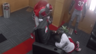 Watch As Ohio State Football Players Freak Out In This Mannequin Prank