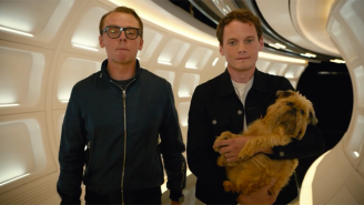Simon Pegg Wants To Eat This Adorable Dog In The Latest ‘Star Trek’ Contest Video
