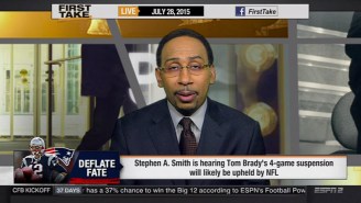 Stephen A. Smith Says Tom Brady ‘Destroyed His Cellphone’ As Part Of The DeflateGate Investigation