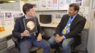 Stephen Colbert Pleads With Neil deGrasse Tyson Over Pluto’s Status As A Planet