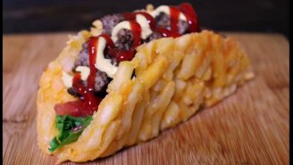 Celebrate America’s Melting Pot With A French Fry Burger Taco This July 4th Weekend