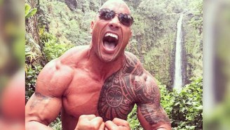 Here’s Yet Another Reminder That The Rock Has Never Skipped Leg Day