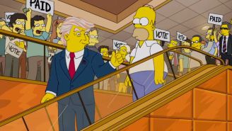 The Simpsons whipped up a Trump parody in record time