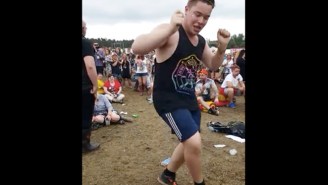Nobody Is Having As Much Fun As This Guy Dancing To ‘Uptown Funk’ At A Music Festival