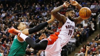 The Boston Celtics Bolstered Their Frontcourt When Amir Johnson Agreed To Sign A Two-Year Deal
