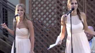 This Bride And Groom Really Enjoyed ‘The Greatest Wedding Toast Of All-Time’