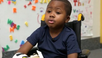 The First Child Recipient Of A Double Hand Transplant Thanks His Doctors