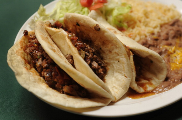 Tacos al Carbon are available at La Loma, 2527 W. 26th Avenue in Denver. The dish was photographed Wednesday night, September 15, 2010. Denver Post Photo/ Karl Gehring (Photo By Karl Gehring/The Denver Post via Getty Images)