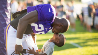 Adrian Peterson Is Not The Best Model For The Vikings’ ‘Family Day’
