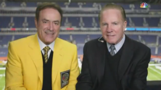 Al Michaels Memorialized Frank Gifford At The Hall Of Fame Game On Sunday