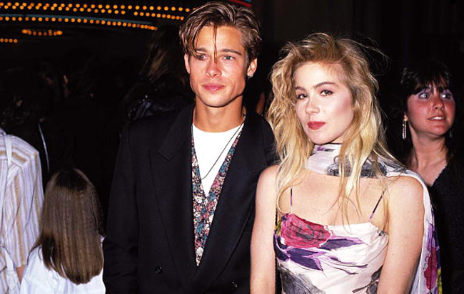 1989 MTV Video Music Awards Brad Pitt & Christina Applegate   (Photo by Jeff Kravitz/FilmMagic)