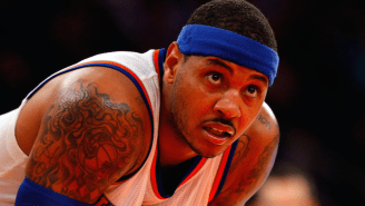 Carmelo Anthony Tells A Pessimistic Knicks Fan ‘You Are Stuck With Me’