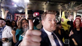 James Corden Paid Homage To YouTube With Double Rainbow Guy And Rebecca Black