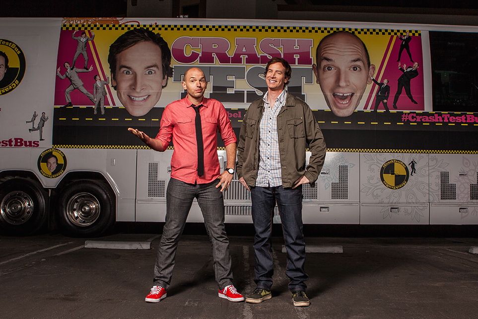 Crash Test With Rob Huebel And Paul Scheer Paul Scheer and Rob Huebel on 'Crash Test' and the tyranny of @FATJEW