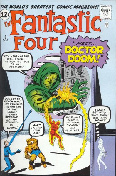 Fantastic Four 5 cover