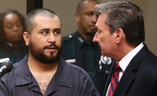 George Zimmerman in court