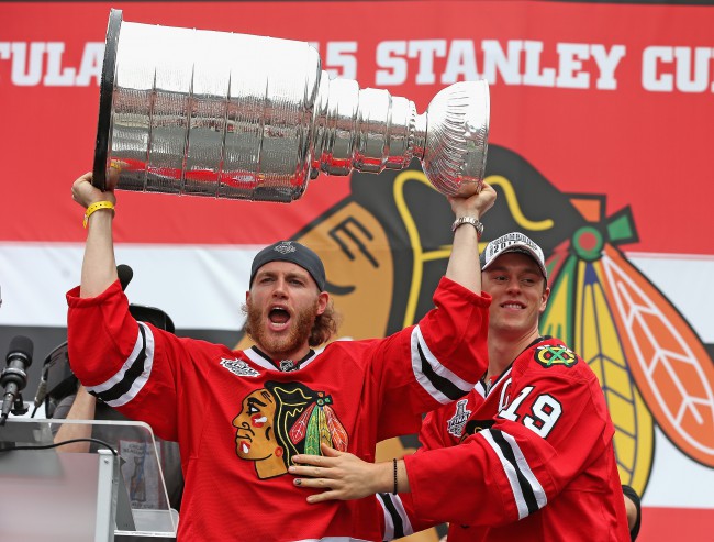 Chicago Blackhawks Victory Parade And Rally