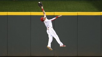 This Insane Leaping Catch By Billy Hamilton Will Remind You How Fun Billy Hamilton Is