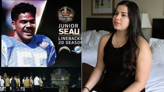 Watch The Powerful Hall Of Fame Speech Junior Seau’s Daughter Wasn’t Allowed To Give