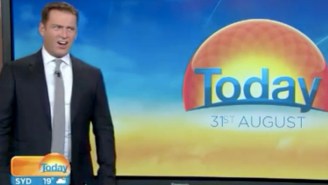 Australia ‘Today’ Host Karl Stefanovic Declares Himself #TeamDryLand After This Insane Shark Video