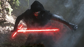 [REDACTED] ignites their lightsaber to fight Kylo Ren in new ‘Star Wars: The Force Awakens’ footage