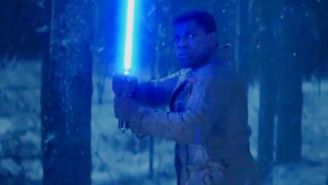 ‘Star Wars: The Force Awakens’ Why does Finn have Anakin’s lightsaber?