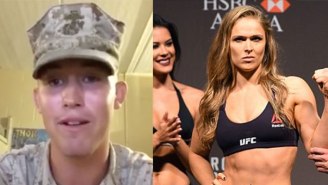 This Marine Wants To Take Ronda Rousey To The Marine Ball In December