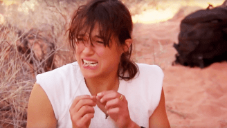 Watch Michelle Rodriguez Eat A Mouse Boiled In Her Own Urine By Bear Grylls