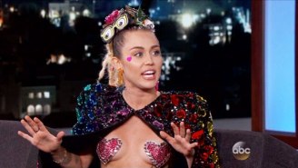 Miley Cyrus Discusses Nudity, Nipples, And Being Comfortable On ‘Jimmy Kimmel Live’