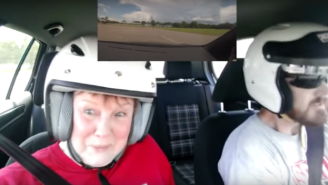 This Mom Tagged Along On An Autocross Race And Had A Priceless Reaction