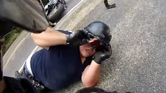 This Motorcycle Accident Victim Had The Best Response To His Rescuers